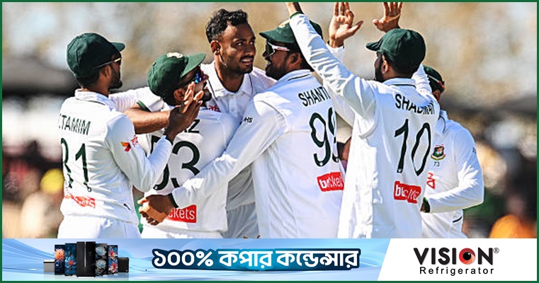 টেস্ট র‍্যাঙ্কিংয়ে ৬ষ্ঠ স্থানে বাংলাদেশ